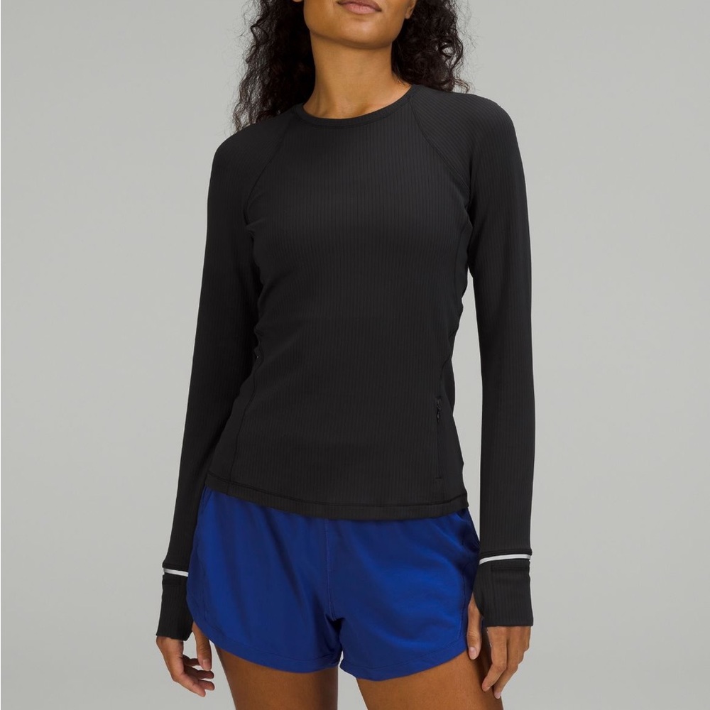 Lululemon ribbed rulu long sleeve shirt